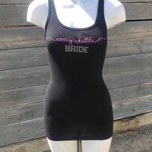 NWT sexy little bride Victoria’s Secret black tank top